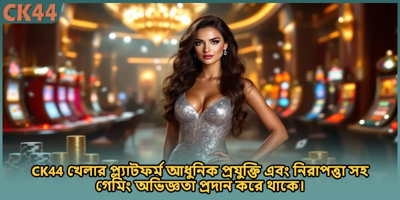 CK44 খেলার প্ল্যাটফর্ম আধুনিক প্রযুক্তি এবং নিরাপত্তা সহ গেমিং অভিজ্ঞতা প্রদান করে থাকে।