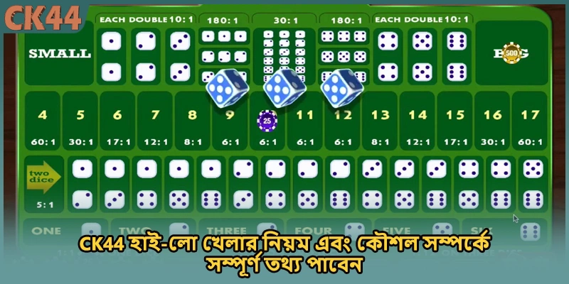 CK44 হাই-লো খেলার নিয়ম এবং কৌশল সম্পর্কে সম্পূর্ণ তথ্য পাবেন