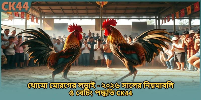 থোমো মোরগের লড়াই - ২০২৬ সালের নিয়মাবলি ও বেটিং পদ্ধতি CK44