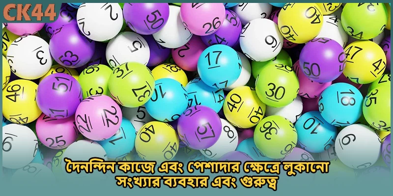 দৈনন্দিন কাজে এবং পেশাদার ক্ষেত্রে লুকানো সংখ্যার ব্যবহার এবং গুরুত্ব