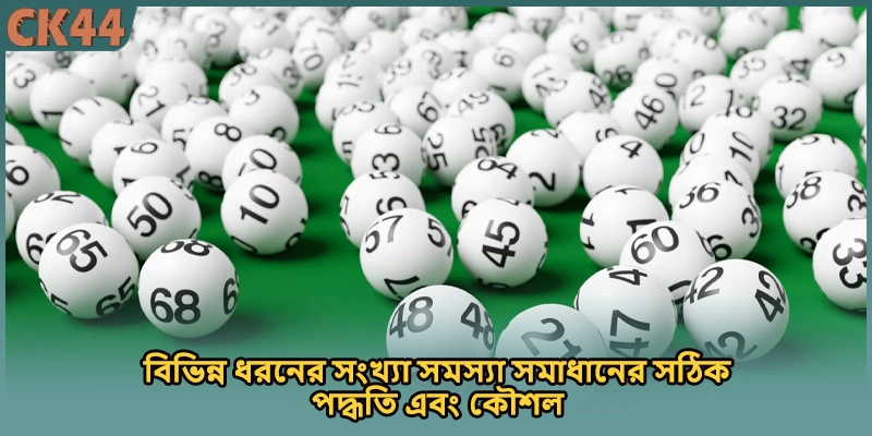 বিভিন্ন ধরনের সংখ্যা সমস্যা সমাধানের সঠিক পদ্ধতি এবং কৌশল